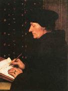Hans Holbein Erasmus Sweden oil painting artist